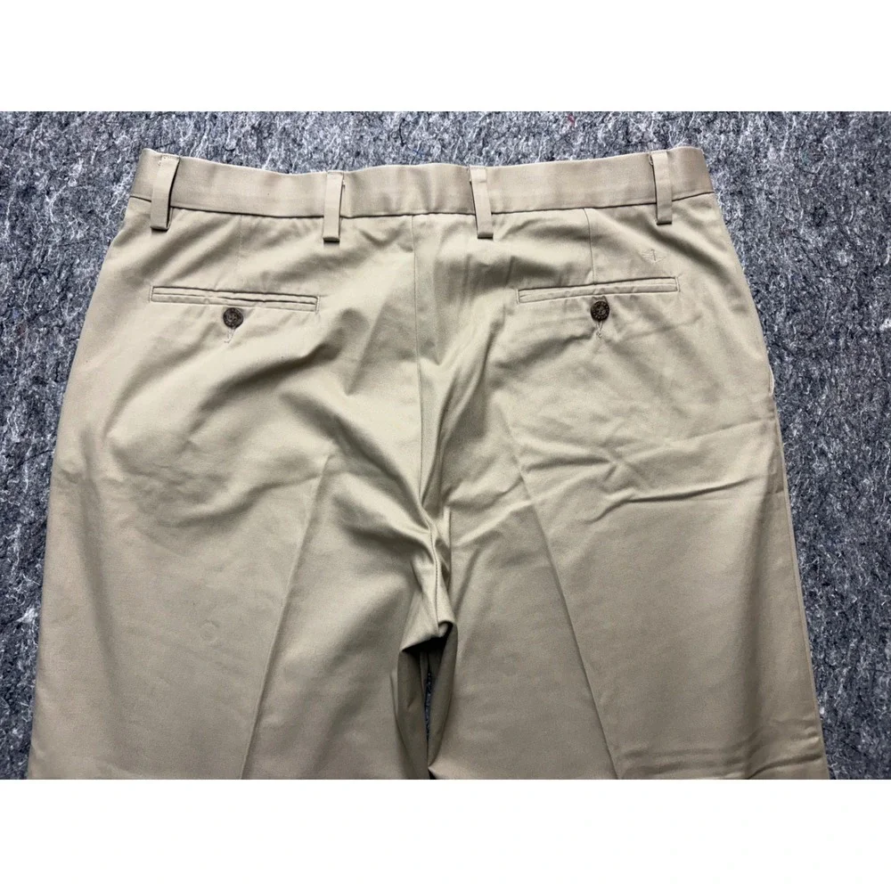 Dockers D3 Classic Fit Khaki Chinos Mens 38x29 Tan Stretch Cotton Pants